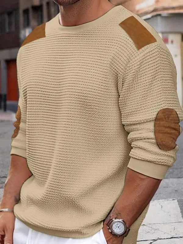 Men's Casual Sweater Pullover - Soft & Comfortable Knitwear for Fall & Winter | Perfect for Office, Outdoors & Relaxing