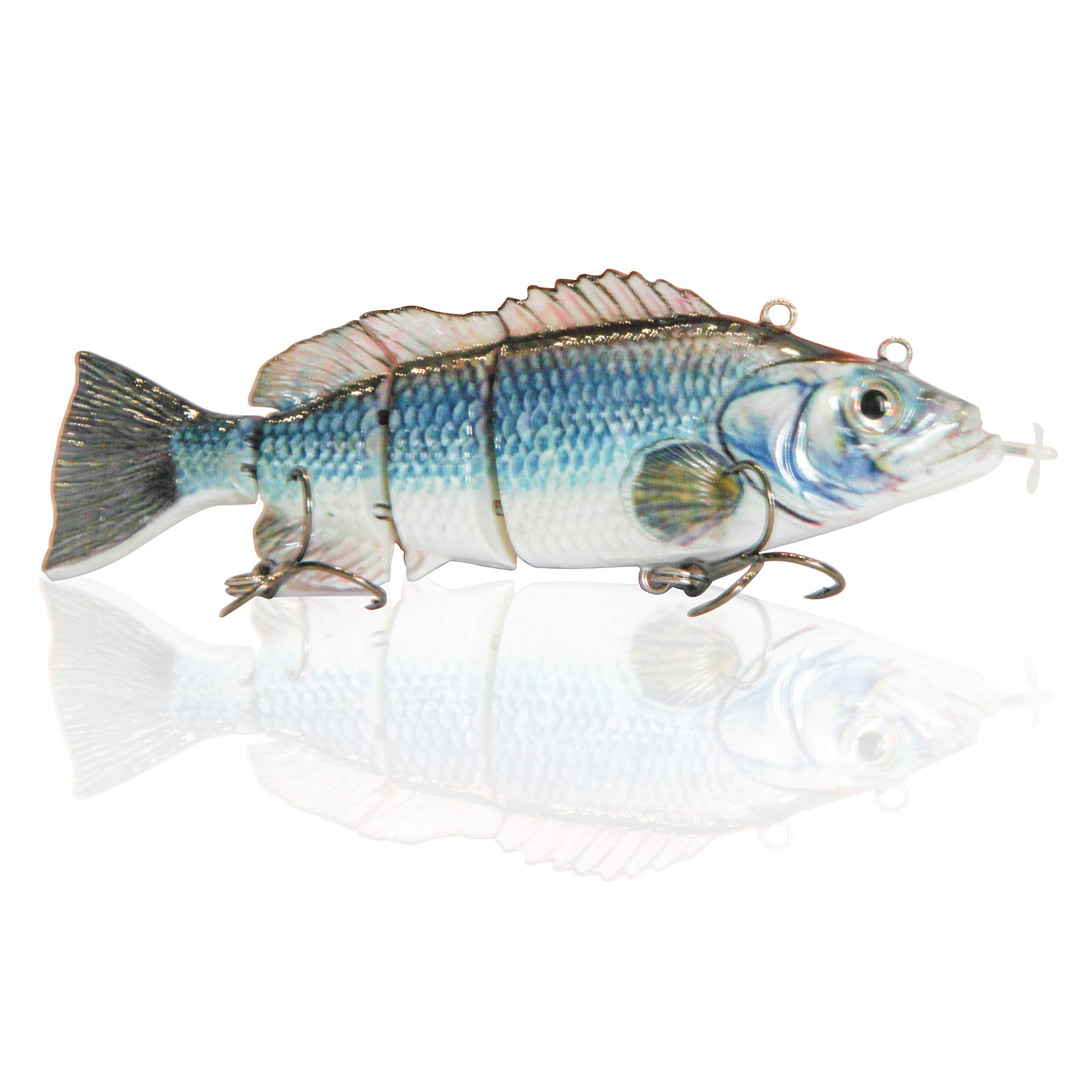 Premium Electric Fishing Lure - Multifunctional Popper & Animated Swimbait for Bass, Trout & Saltwater Fishing | High-Quality Artificial Bait for Freshwater & Ocean Fishing | Perfect for Kayak, Boat & Shore Fishing Adventures