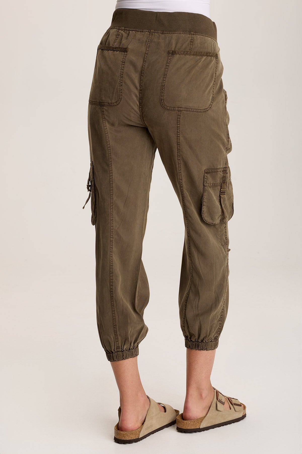 Hansa Twill Cargo Jogger Pants for Men - Comfortable Slim Fit Stretch Joggers with Multiple Pockets | Perfect for Workout, Travel & Casual Wear