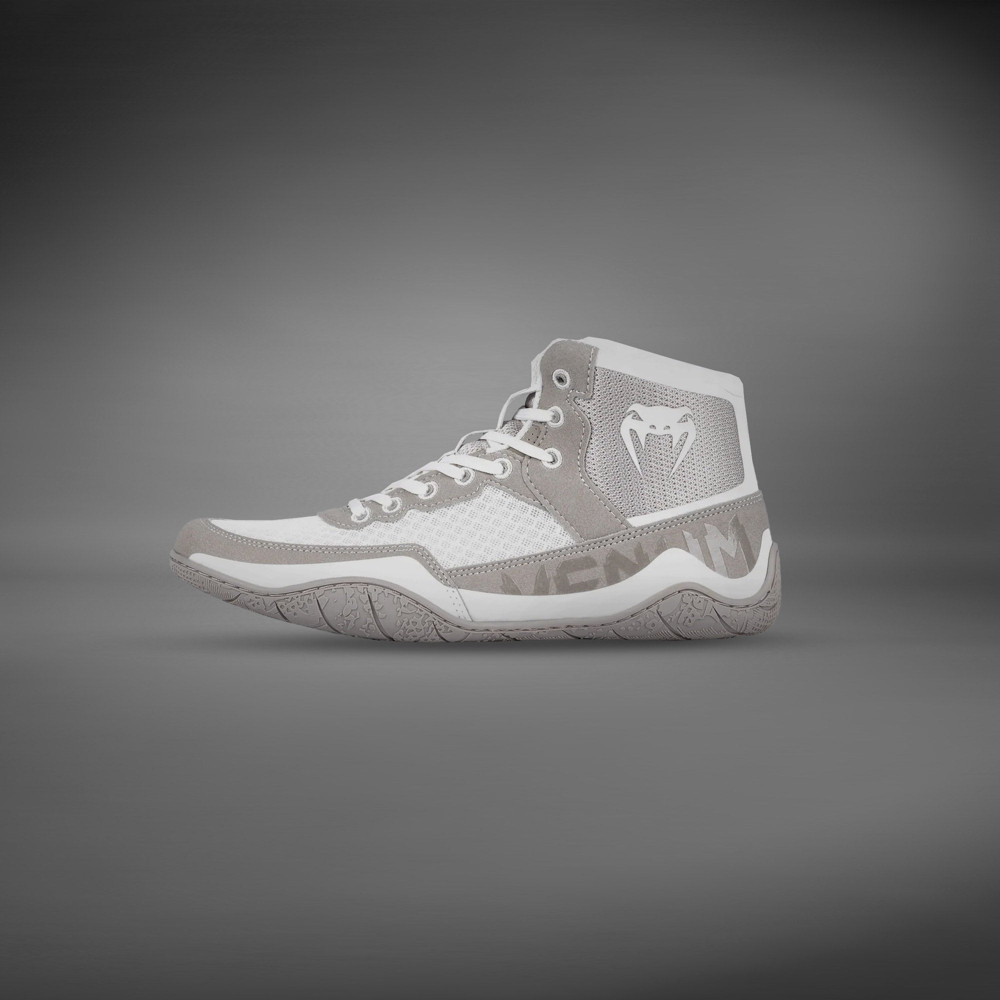 Venum Elite Wrestling Shoes for Men & Women - Lightweight & Breathable Beige/Sand Design - Perfect for MMA, BJJ, Grappling & Training