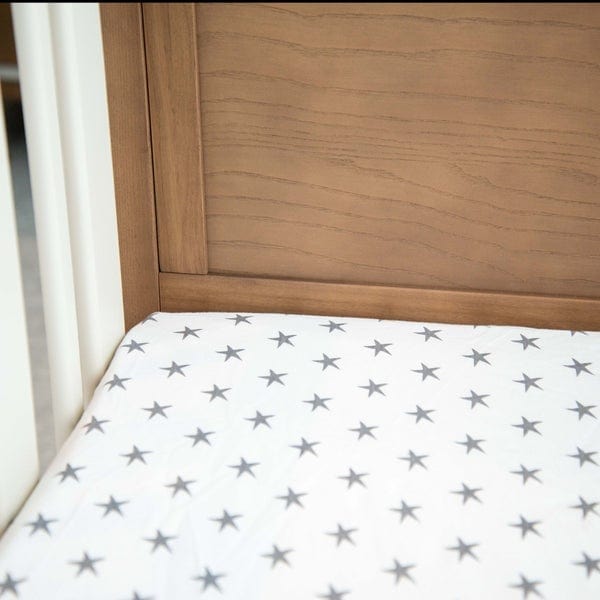 Elys & Co 2 Pack Waterproof Crib Sheets & Toddler Bed Sheets - Soft, Breathable & Machine Washable for Baby Nursery & Daycare Use
