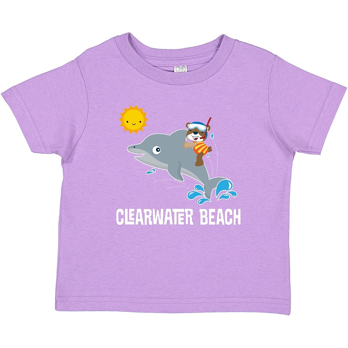 Inktastic Clearwater Beach Florida Vacation Baby T-Shirt - Cute Summer Outfit for Boys & Girls - Beach Trip, Family Vacation, Holiday Gift