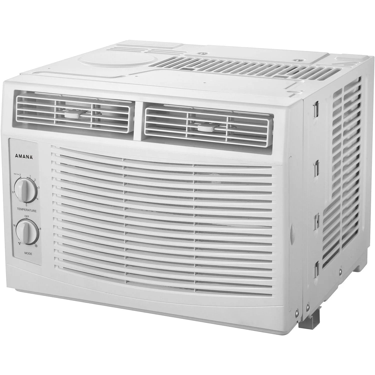 Amana AMAP050DW 5,000 BTU 115V Window Air Conditioner for Small Rooms up to 150 Sq.ft - Energy Efficient Cooling with Washable Filter - Perfect for Bedrooms, Offices & Apartments