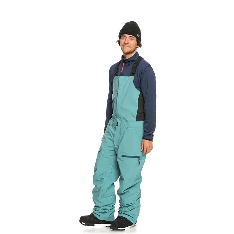 Quiksilver Men's Entero Snow Utility Jacket - Waterproof Winter Coat for Skiing & Snowboarding - Verde Agua Color