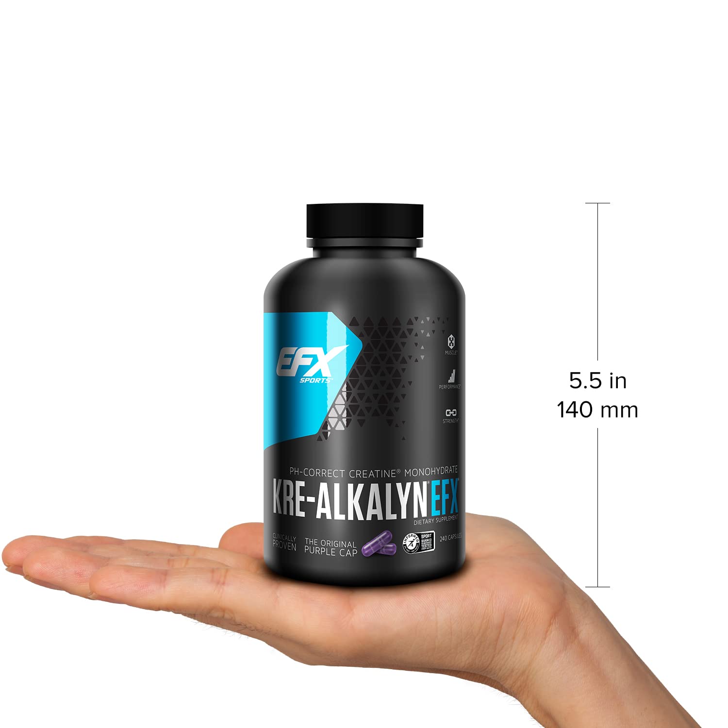 EFX Sports Karbolyn - Premium Carb Supplement Powder for Athletes & Bodybuilders - 1950g (4.3 lbs) - Fast-Acting Energy Source for Workouts, Training & Recovery