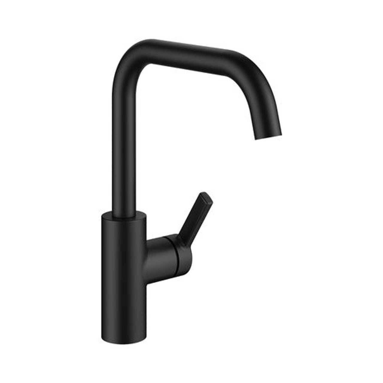 KWC Luna E Matt Black Swivel Kitchen Faucet - Model 10.441.013.176 | Modern Design for Sinks, Perfect for Home & Restaurant Use
