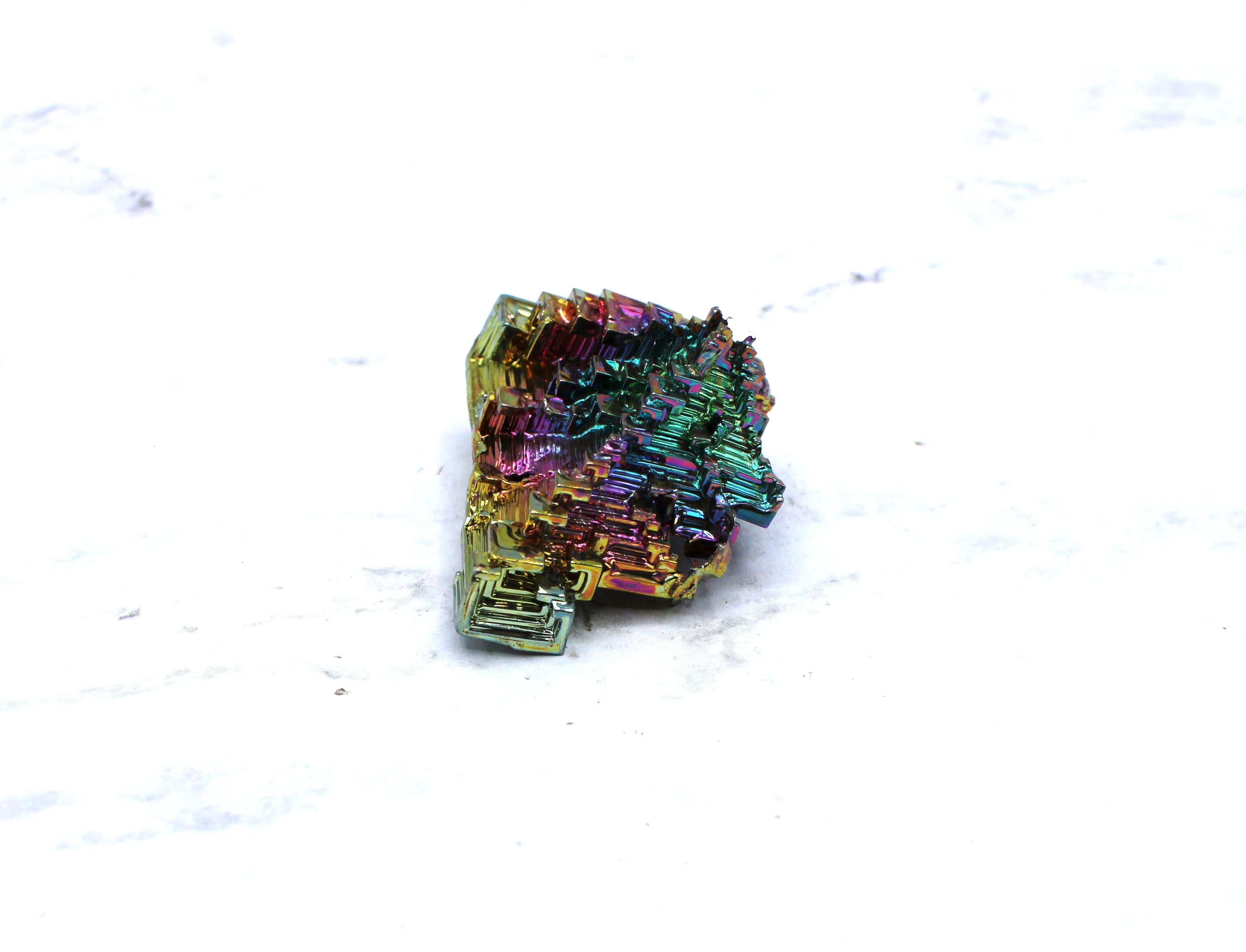 Bismuth Specimen - Natural Bismuth Crystal for Collectors & Science Enthusiasts | Perfect for Home Decor, Mineral Collections & STEM Education