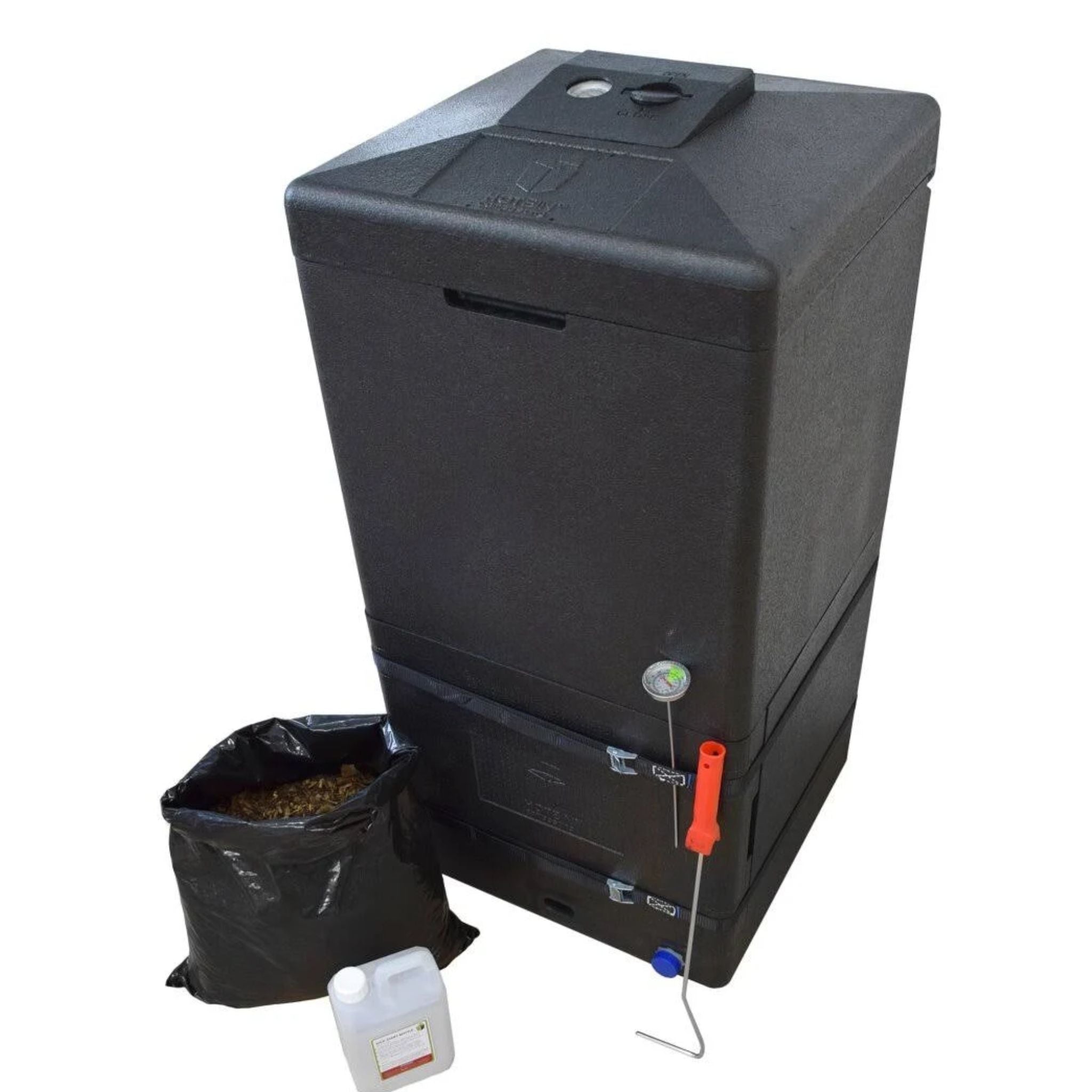 HOTBIN 200.2 Hot Composter Bin - 52 Gallon (200L) Aerobic Composting System for Organic Waste | Perfect for Backyard, Garden & Eco-Friendly Home Composting