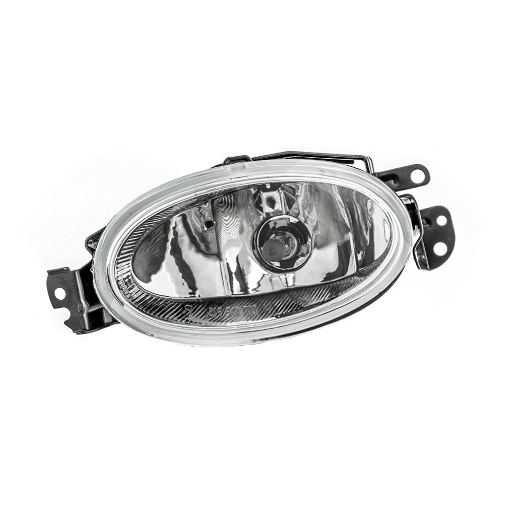 2013-2015 Honda Civic Sedan 4-Door Fog Light Replacement Kit - Left & Right Side with Bezels, Assembly Set & Halogen Bulbs | Perfect for Night Driving and Bad Weather Visibility