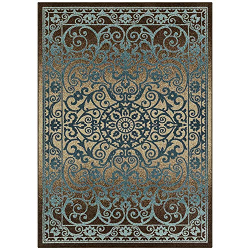 Blue/Walnut