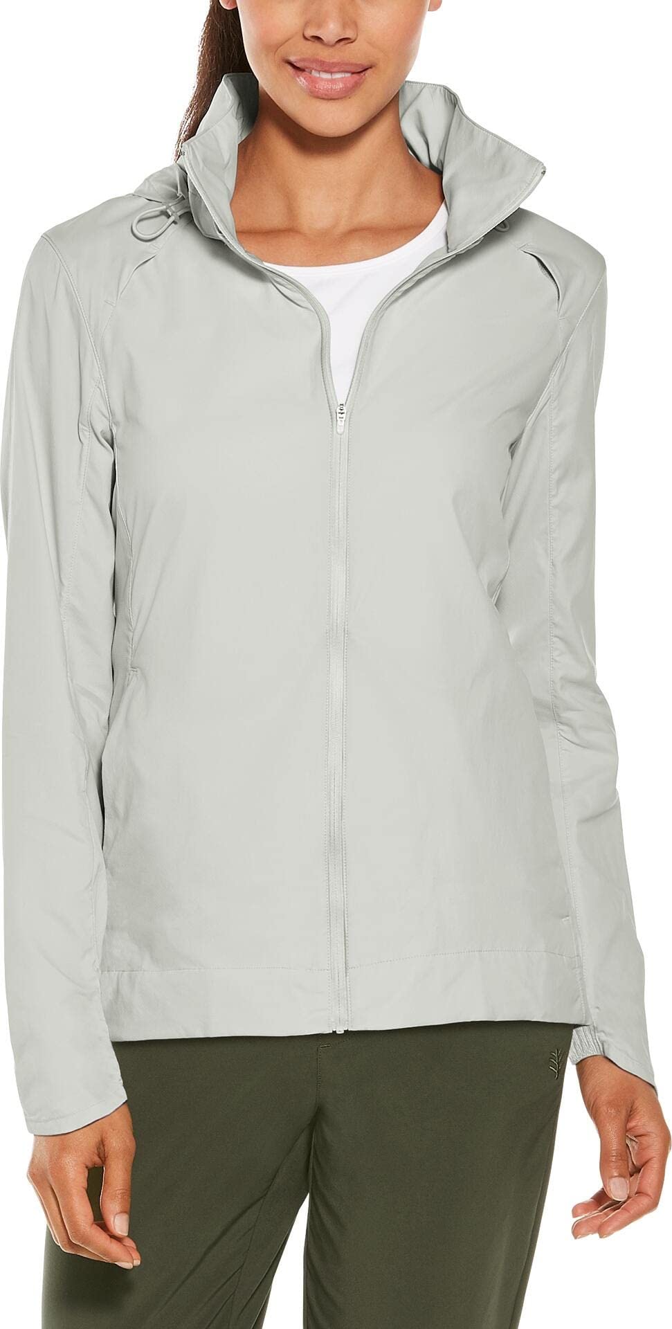 Coolibar UPF 50+ Women's Jura Packable Sun Protective Jacket - Lightweight Travel & Outdoor Sun Protection for Hiking, Beach, and Daily Wear