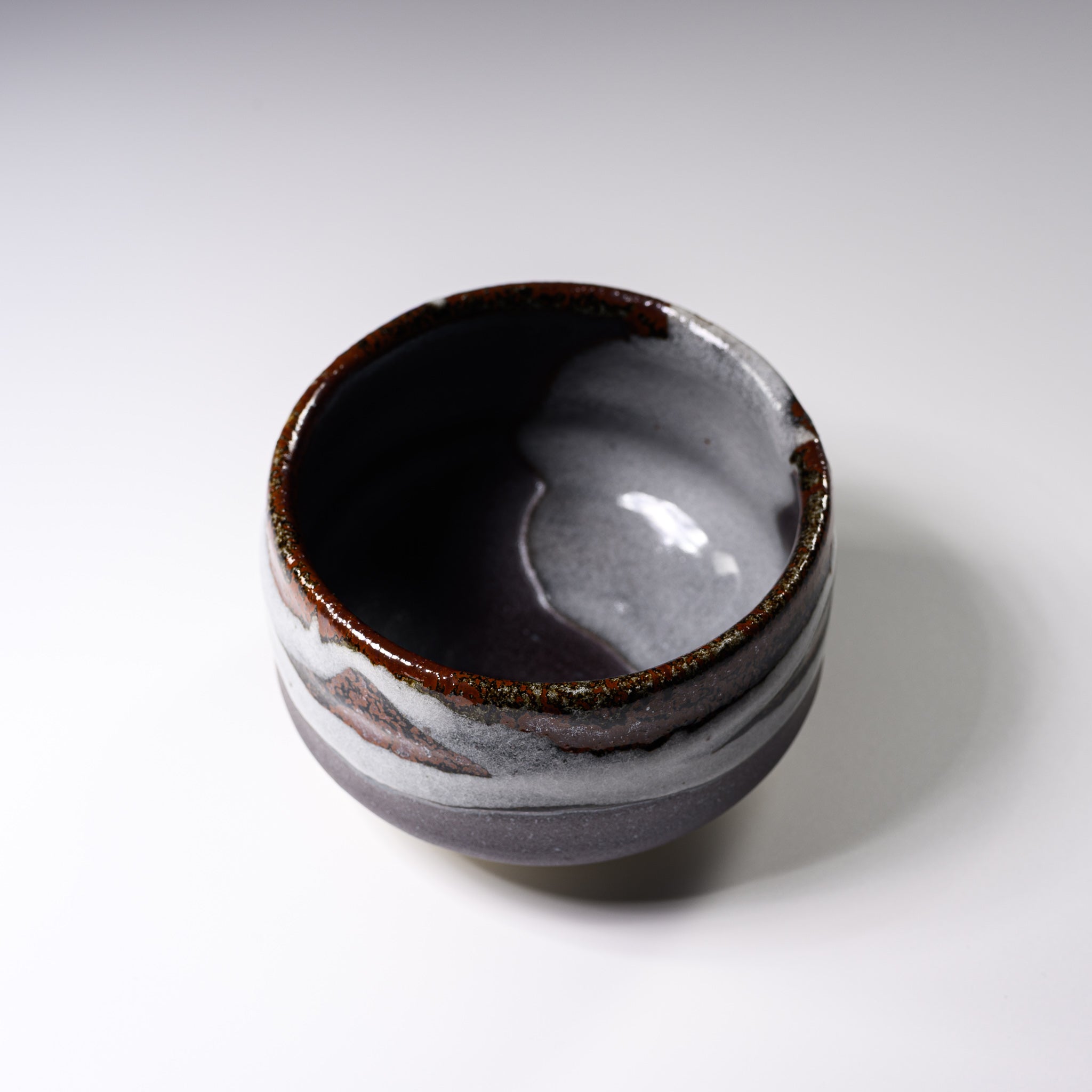 Premium Matcha Bowl Set - Handcrafted Snow Ridge Ceramic Tea Cup for Japanese Green Tea Ceremony - Perfect for Traditional Tea Drinking, Zen Meditation & Home Decor