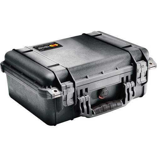 Pelican 1450 Protective Case with Foam Insert - Waterproof Hard Shell Storage for Cameras, Electronics & Equipment - Perfect for Travel, Outdoor Adventures & Professional Use