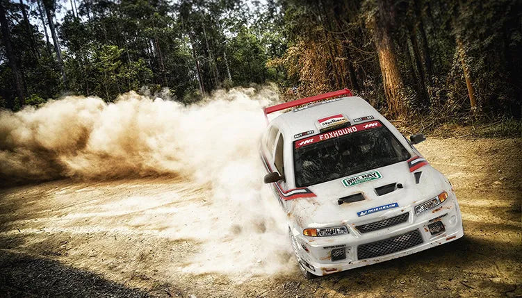 HNR H9804 1/10 Scale 2.4G 4WD High Speed RC Rally Car - 90km/h Metal Chassis Off-Road Racing Vehicle for Adults & Kids - Perfect for Backyard Racing, Drifting & Outdoor Adventure