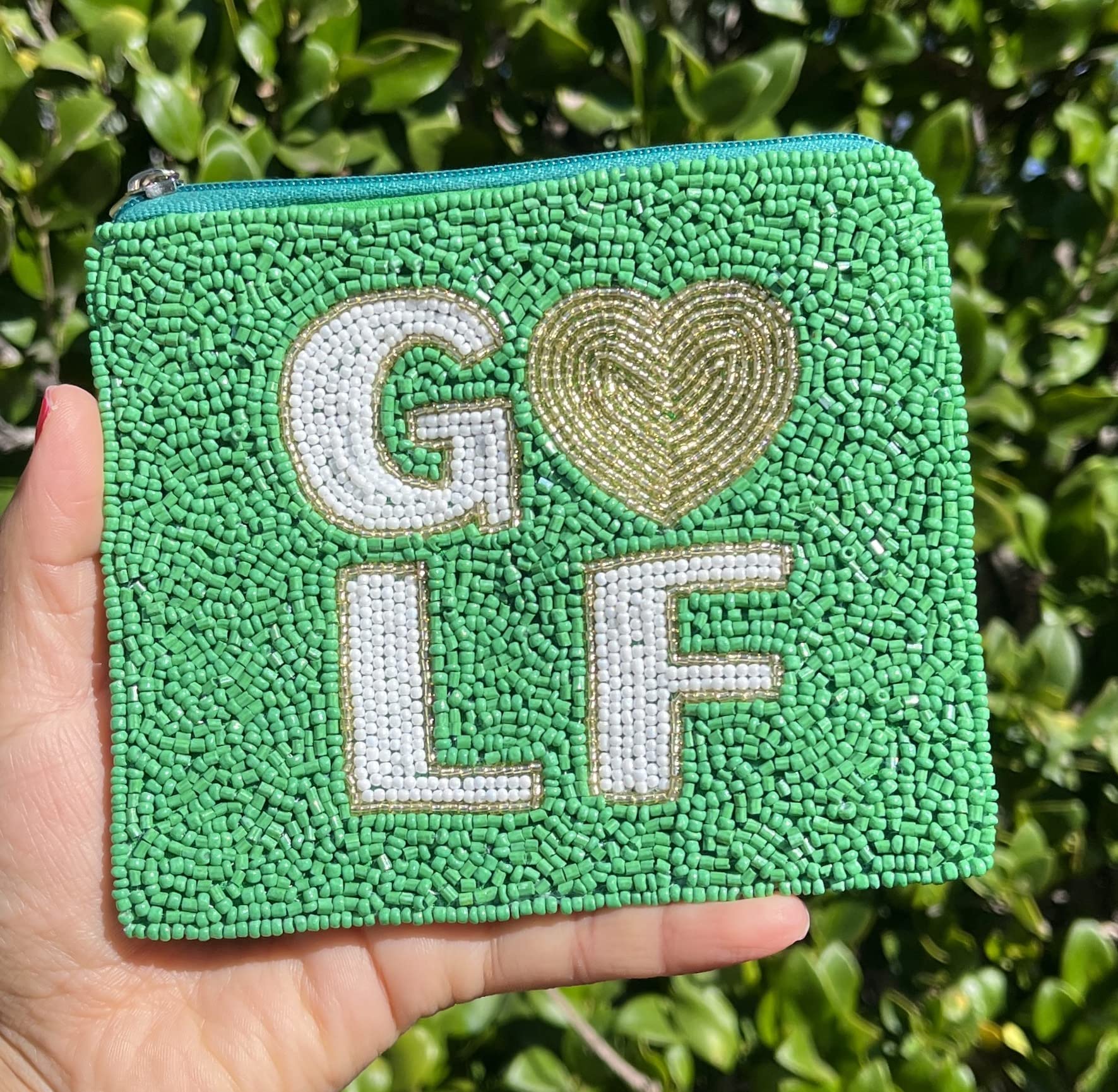 Golf Coin Purse for Women & Men - Premium Leather Golf Pouch Wallet - Perfect Golf Lover Gift for Valentine's Day, Birthday & Anniversary - Ideal for Golf Course, Travel & Everyday Use