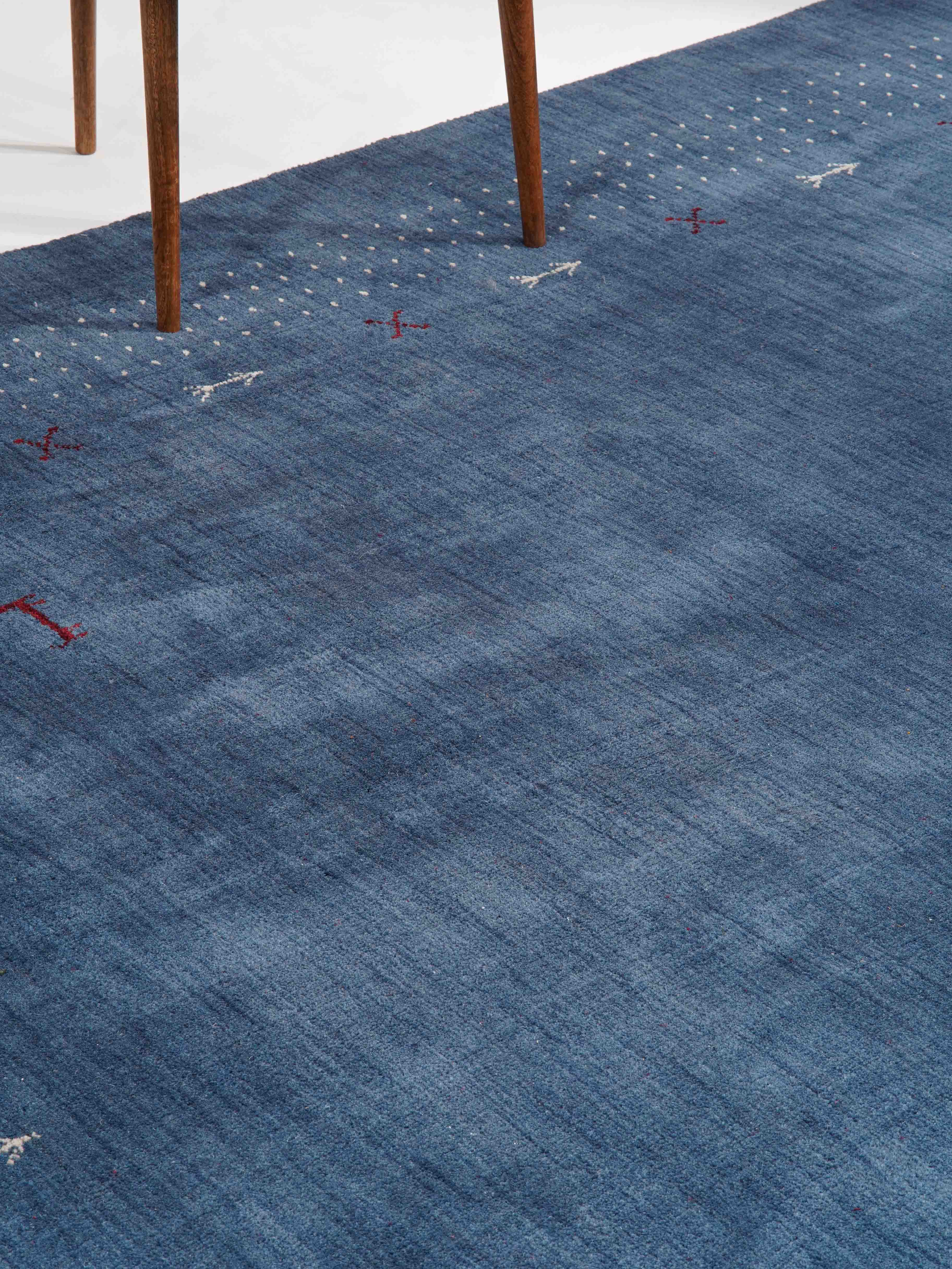 Premium Hand-Knotted Wool Rug – Soft & Durable, Perfect for Living Room, Bedroom, or Office – Cali Collection