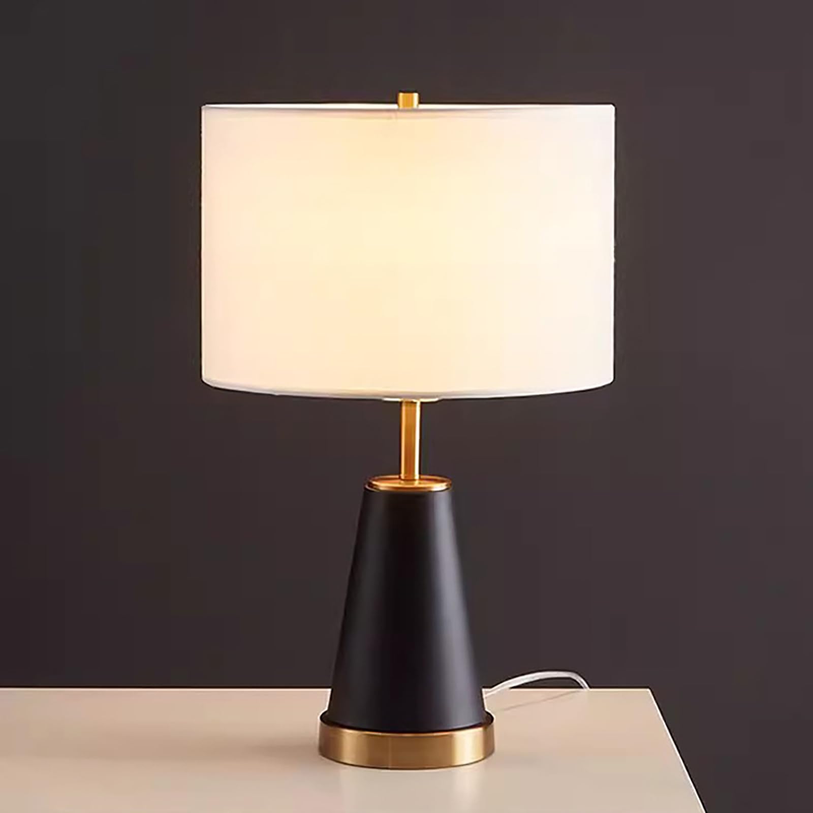 Round Fabric Drum Lamp Shade - 7.87x7.07