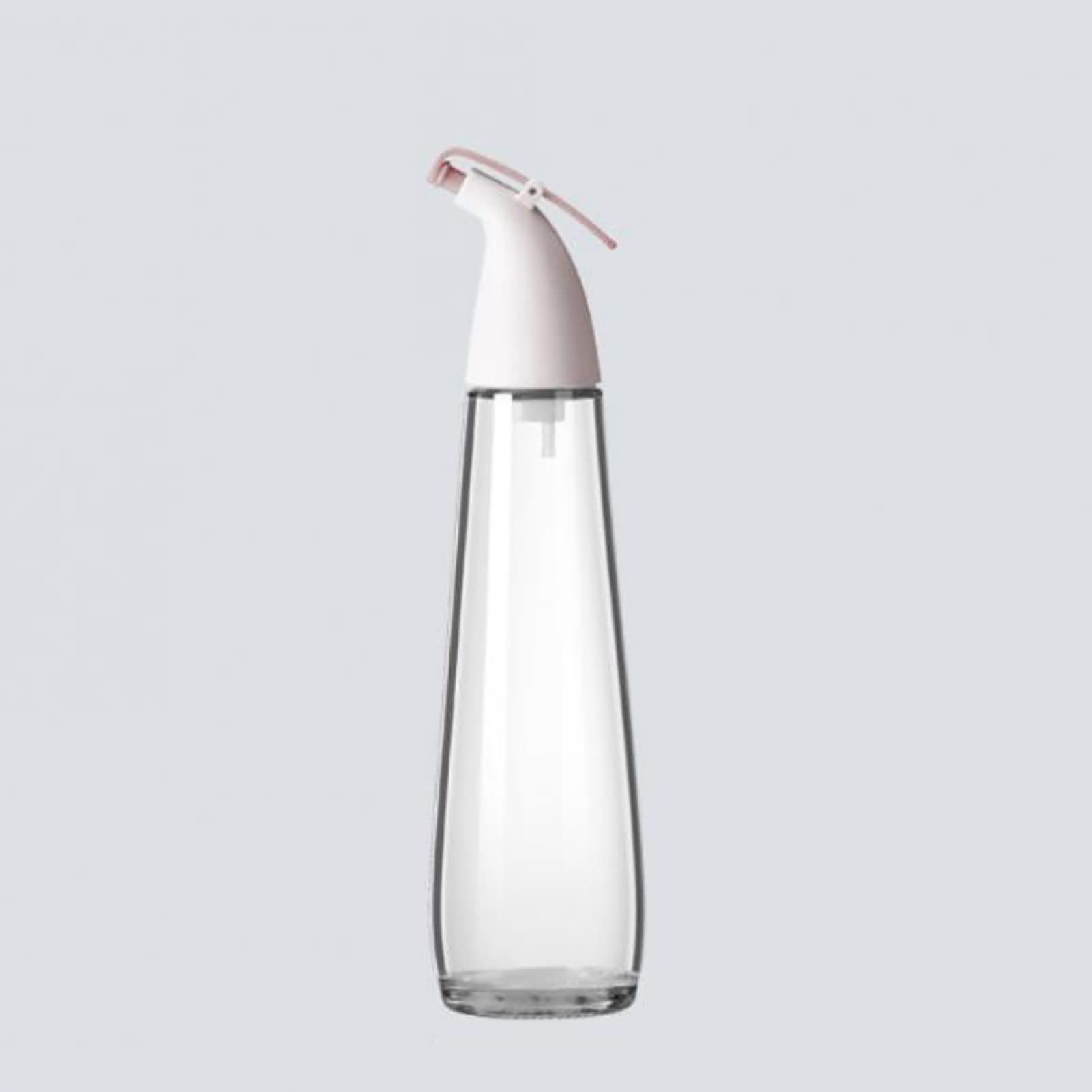 Premium Glass Olive Oil Dispenser Bottle - Automatic Open/Close No-Drip Design - Kitchen Oil & Vinegar Cruet for Cooking, Salad Dressing & Baking - 16oz Elegant Glass Oil Pot for Home & Restaurant Use