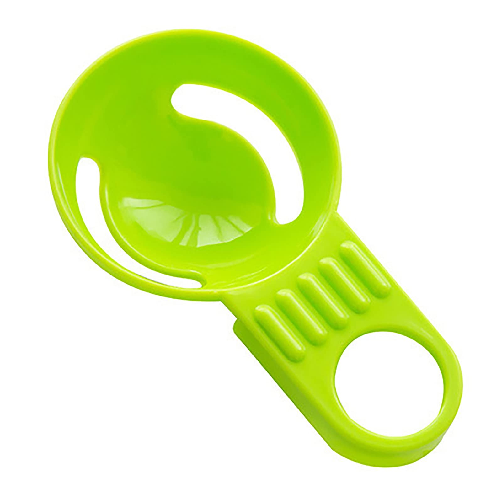 Plastic Strainer Sieve Holder - Kitchen Sifter Filter for Eggs, Flour, and Baking - Perfect for Cake Making, Funnel Cake Supplies, and Food Separation