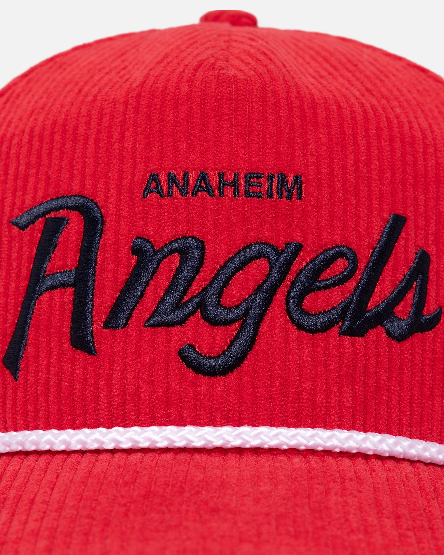 47 Brand Anaheim Angels MLB Opening Day Snapback Hat - Adjustable Crossrope Hitch Closure in Red - Perfect for Baseball Games, Fan Gear & Casual Streetwear