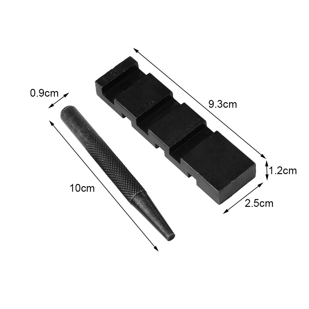 3Pcs Professional Chainsaw Chain Breaker & Joiner Tool Set - Heavy Duty Rivet Tool for Saw Chain Repair & Maintenance (Perfect for DIY Woodworking & Forestry Work)