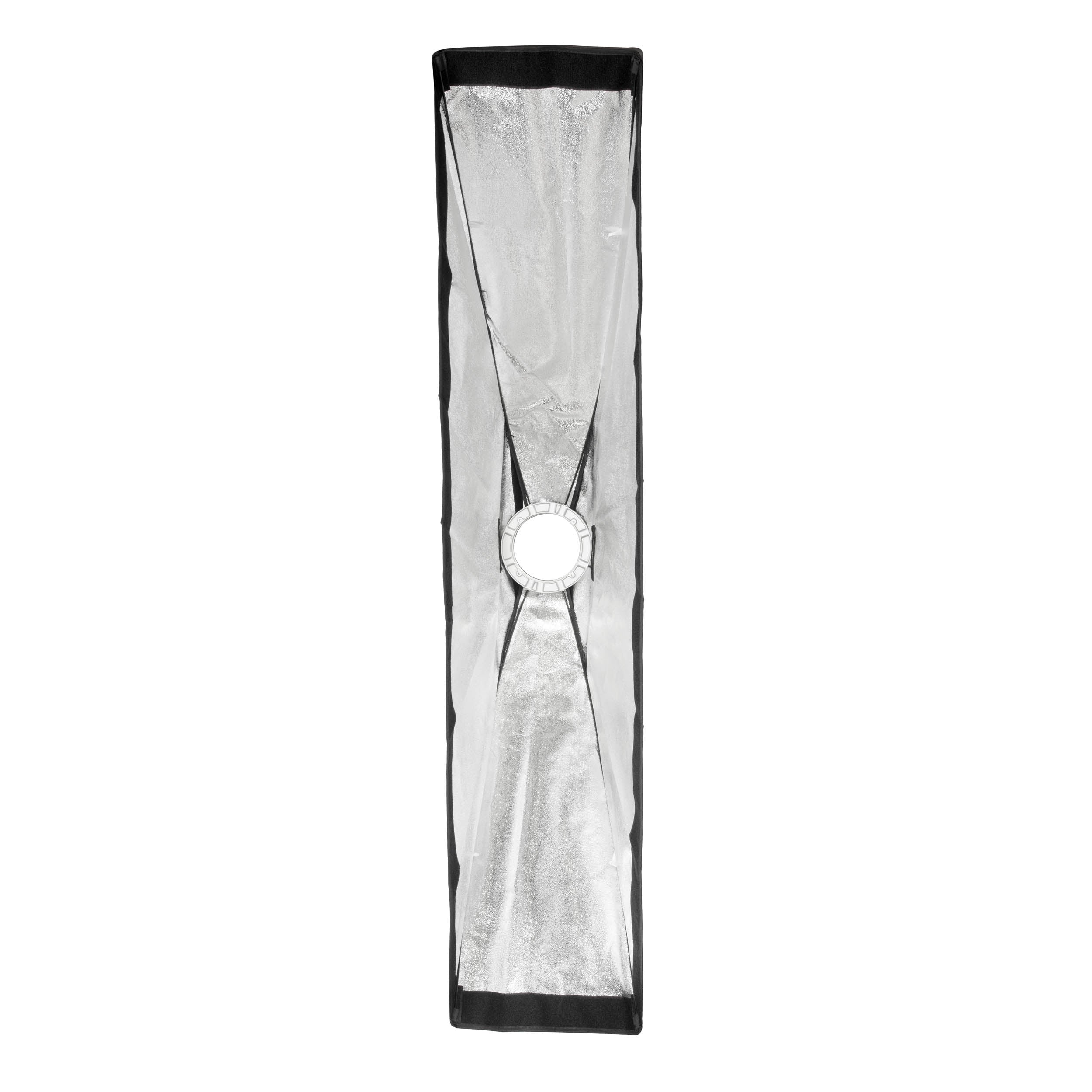 SB NBM35160 35x160cm (1.1'x5.2') Dual Layer Strip Softbox with Grid - Professional Photography Lighting for Studio, Portrait & Product Shoots