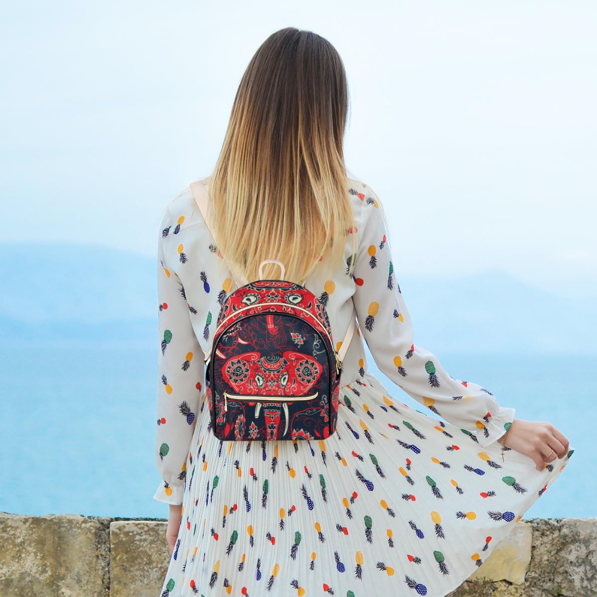 Lakiniss Sport Soccer Ball Pattern PU Leather Backpack - Stylish Small Travel Daypack for Women & Men, Perfect for School, Gym, Hiking & Outdoor Activities