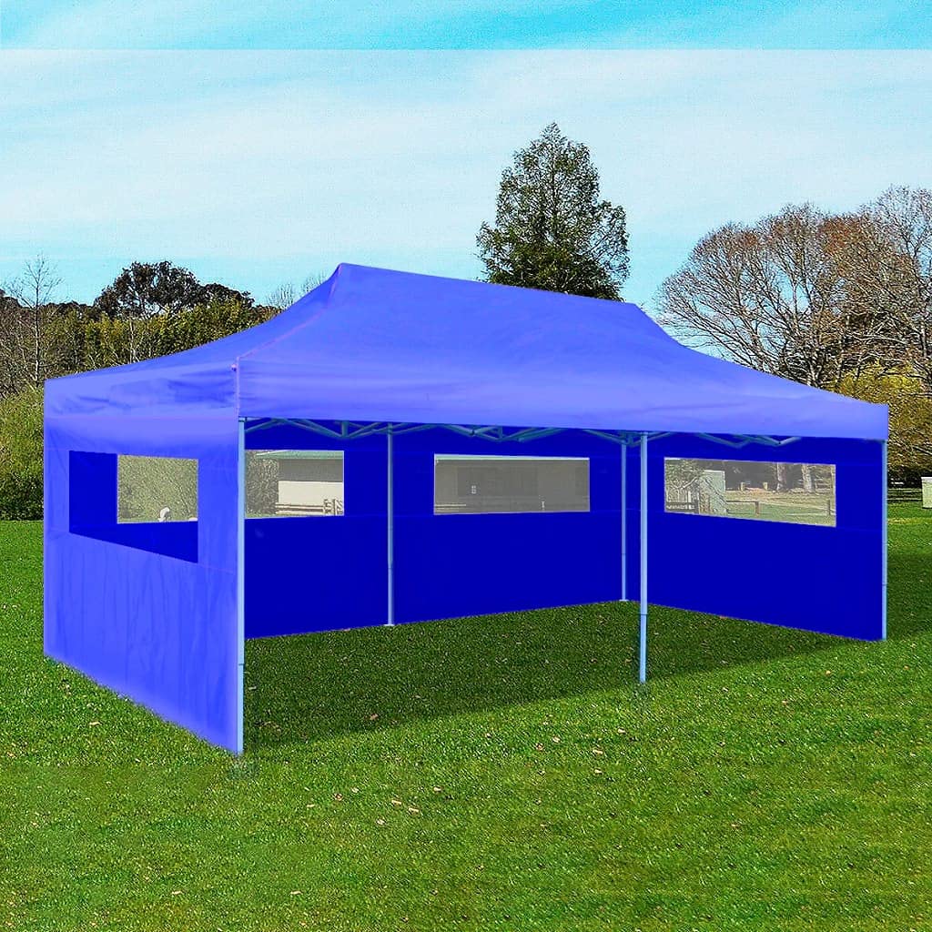 Blue Foldable Pop-up Party Tent 9'10