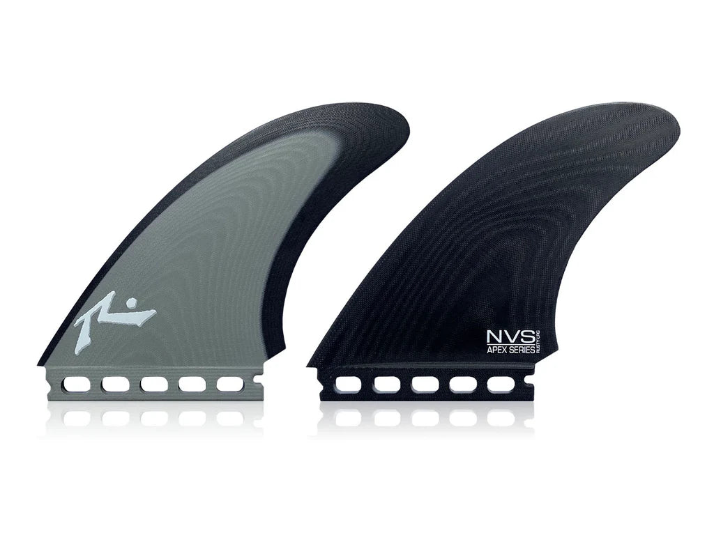 Premium Rusty Twin Fin Set for Surfboards - High-Performance Surfing Fins for All Wave Conditions | Perfect for Shortboards, Fish Surfboards & Performance Surfing