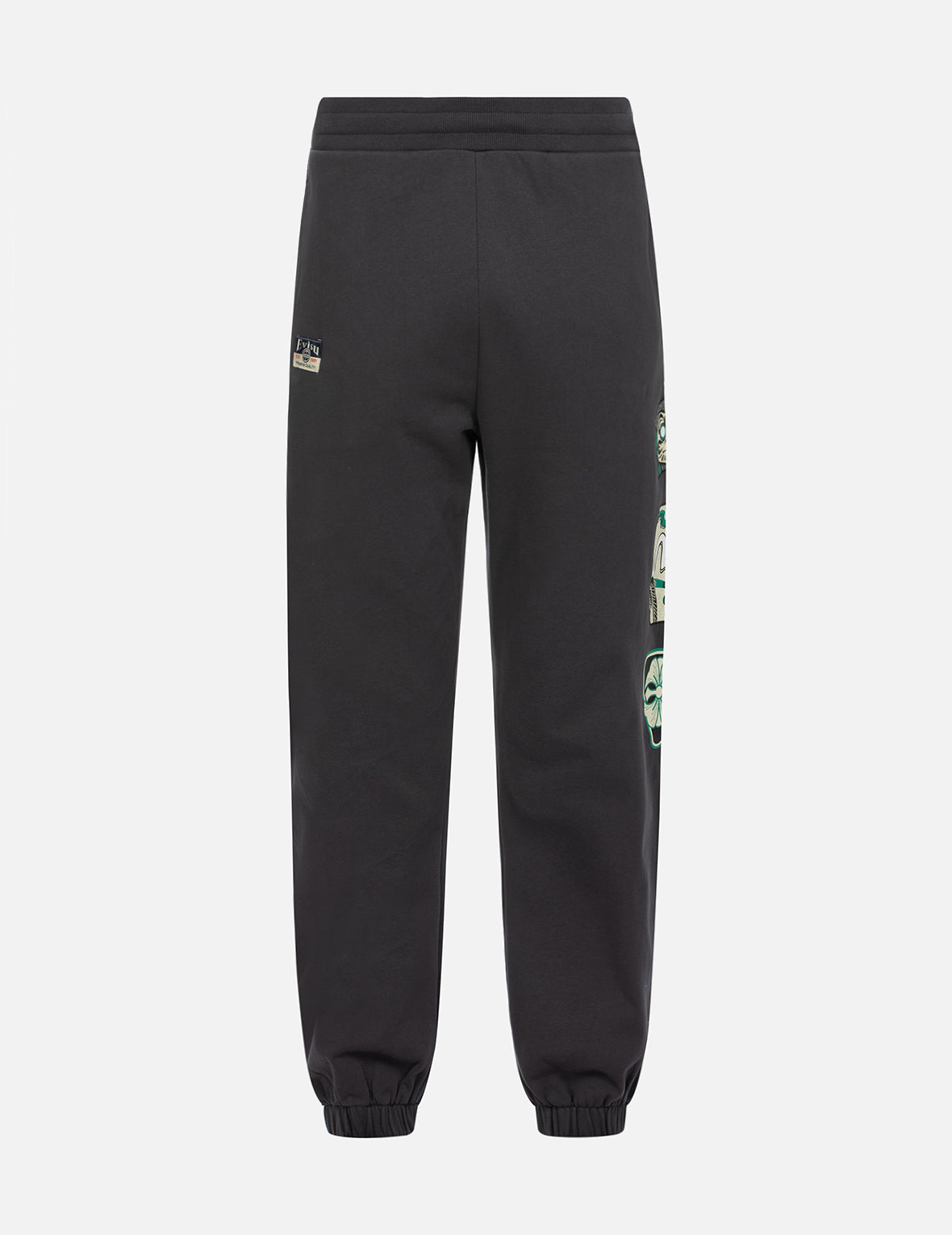 Japanese Hanafuda Flower Print Fashion Sweatpants for Women - Casual Lounge Pants for Yoga, Home Wear & Street Style Outfits