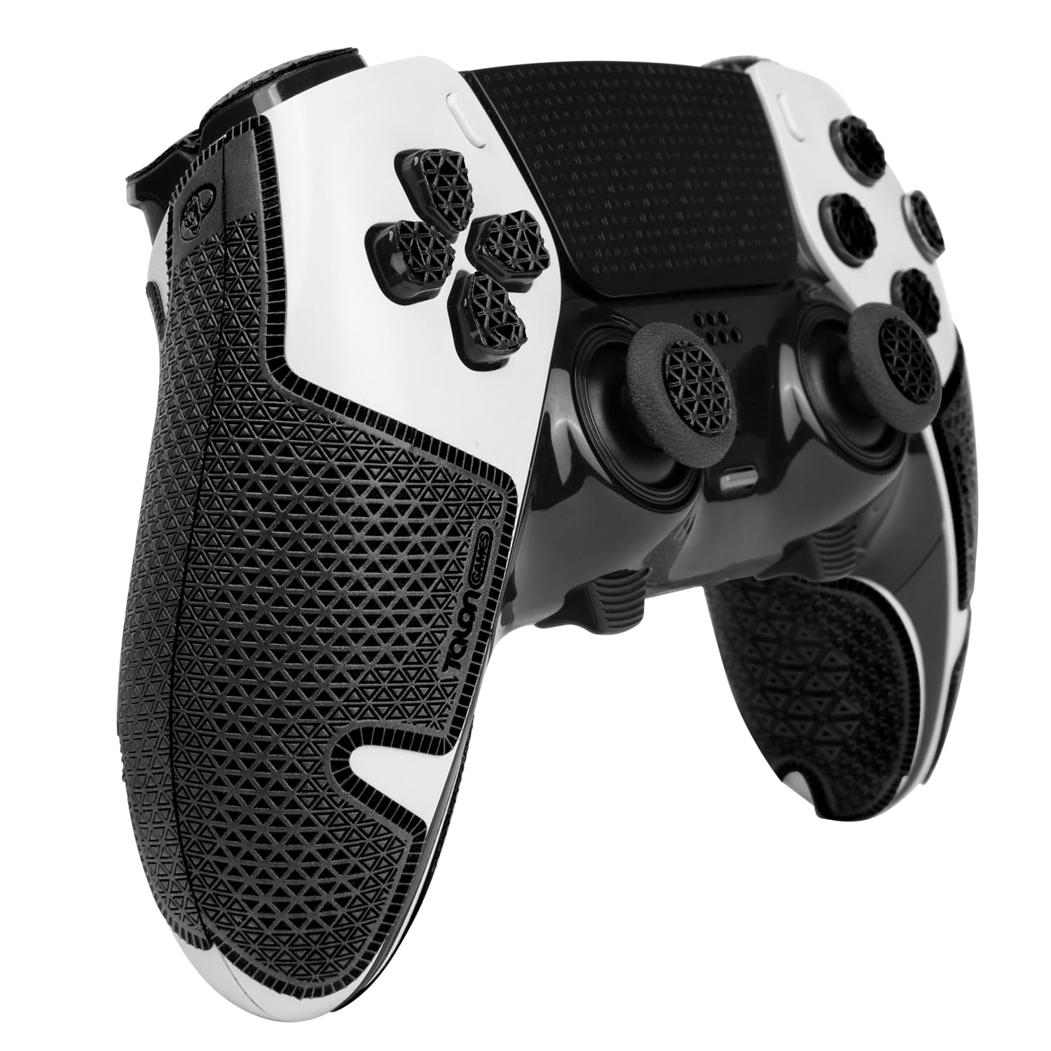 Premium Anti-Slip Grip Tape for PS5 DualSense Edge Controller - Sweat Absorbent Skin Kit with Enhanced Traction | Compatible with PlayStation 5 Edge Grips, Buttons, Triggers & D-Pad (Black) | Perfect for Gaming Sessions, Esports & Long Play Hours