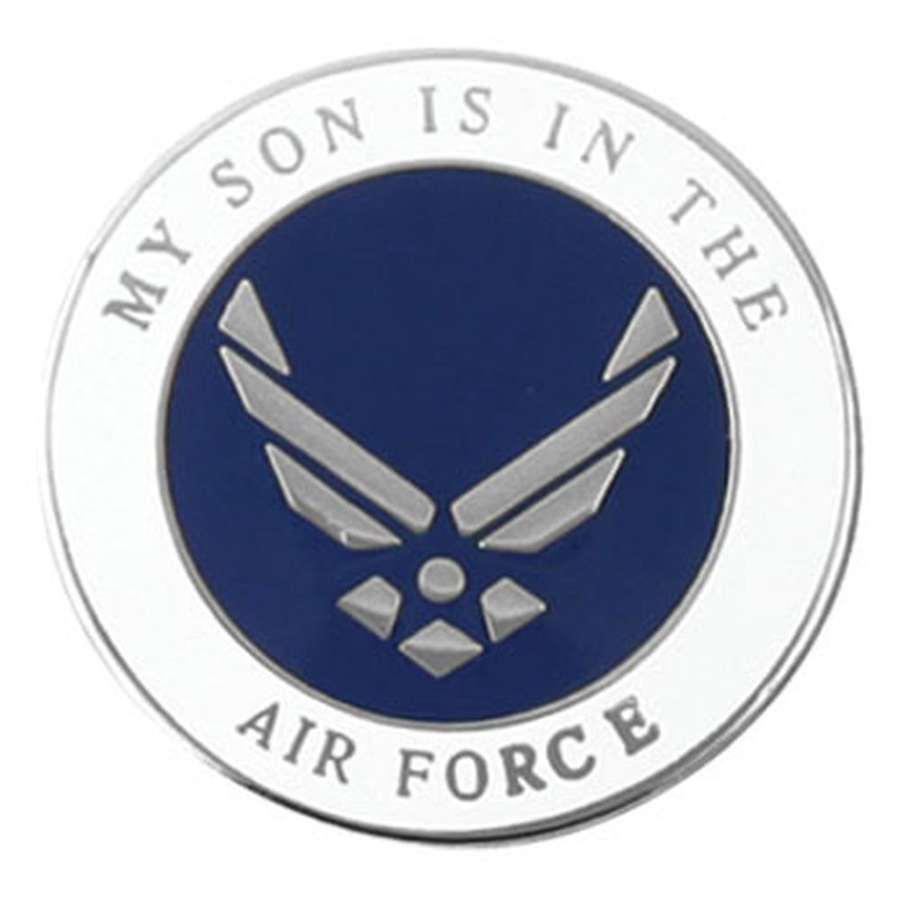 US Air Force Wing Lapel Pin - Military Appreciation Gift for Veterans, Airmen & Supporters - Perfect for Uniforms, Hats & Patriotic Events