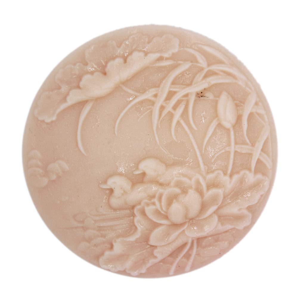 Handmade Silicone Soap Mold - Lotus Pond & Mandarin Duck Design for DIY Soap Making, Candle Making, Bath Bomb Crafting - Perfect for Home Decor, Gift Making & Craft Projects