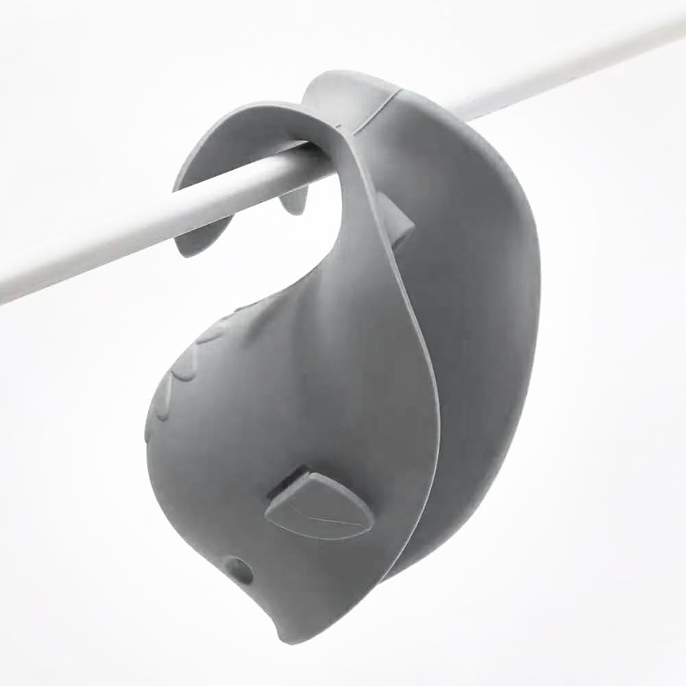 Whale-Shaped Silicone Baby Bathtub Faucet Cover - Soft Safety Spout Protector for Toddlers & Infants - Non-Slip Bath Toy & Childproofing Essential - Perfect Baby Shower Gift for New Parents (Ideal for Bath Time Safety & Fun)