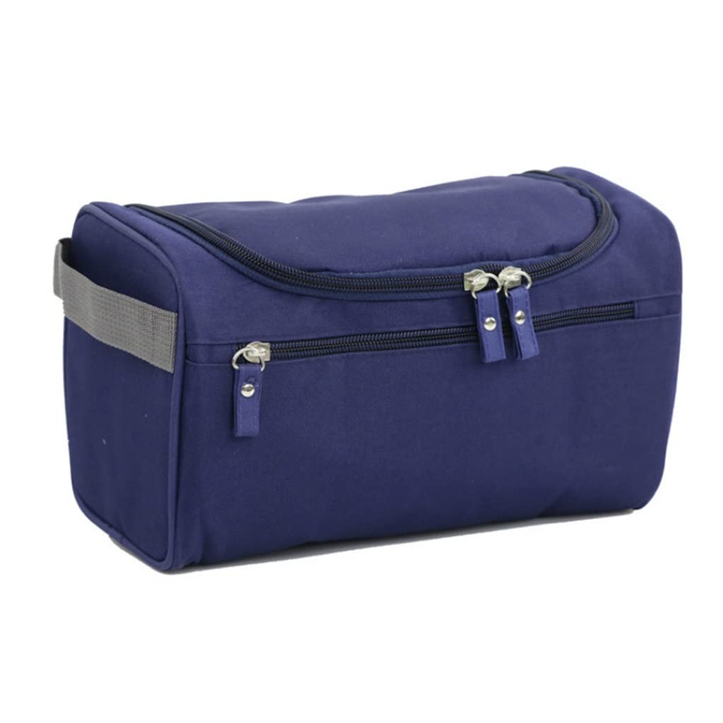 Waterproof Travel Toiletry Bag for Men & Women - Makeup Organizer & Wash Pouch - Portable Cosmetic Storage Case (Black, One Size) - Perfect for Vacation, Gym, Camping & Business Trips