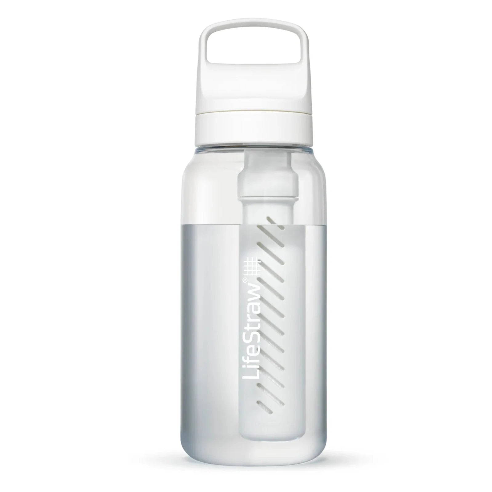 LifeStraw Go 2.0 Water Filter Bottle - 1 Liter BPA-Free Portable Water Purifier for Hiking, Camping & Travel - Removes 99.9% of Bacteria & Parasites