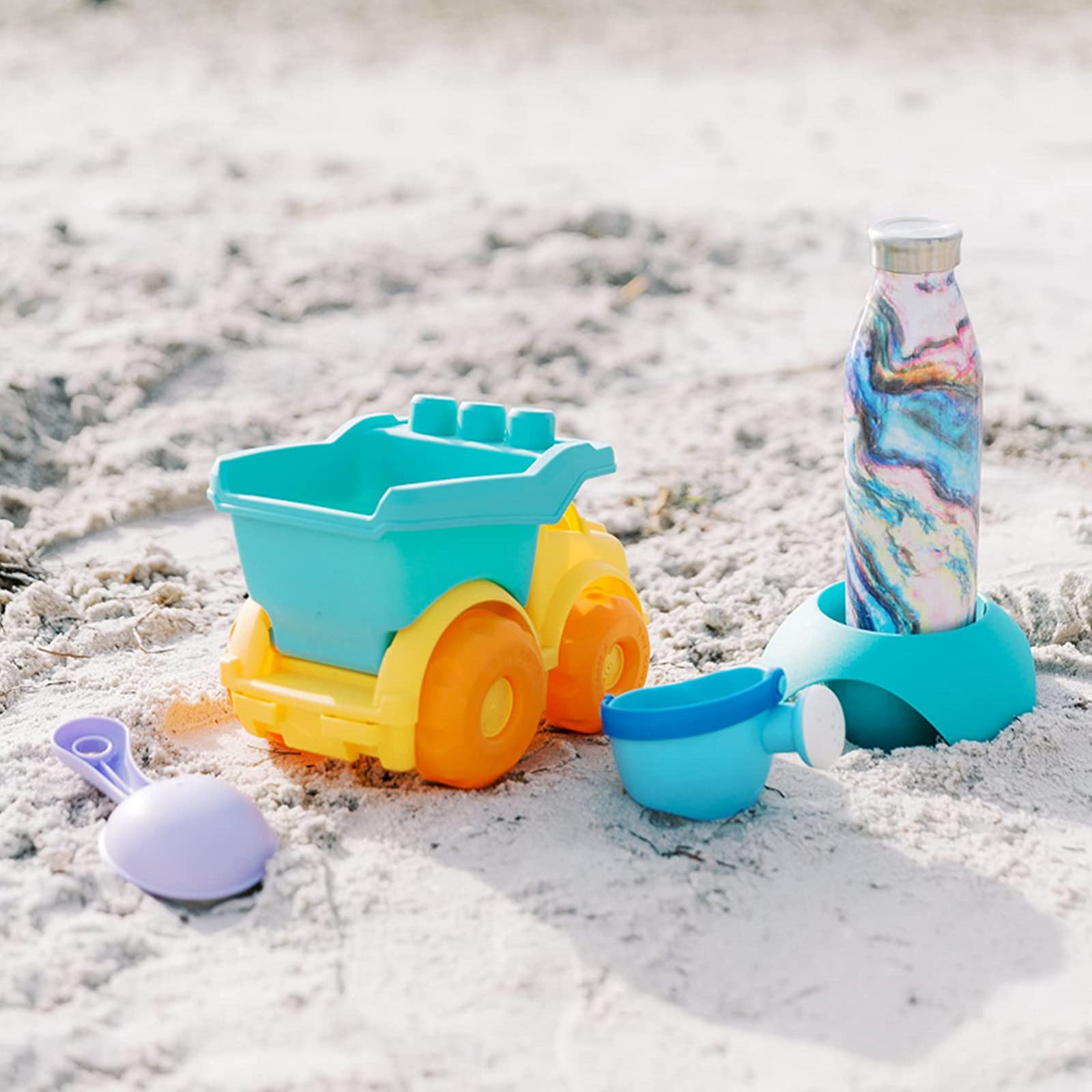 5/10 Pack Beach Sand Coasters - Multifunctional Drink Holder for Beverages, Phone & Sunglasses | Portable Cup Stand for Beach, Pool, Picnic & Outdoor Activities