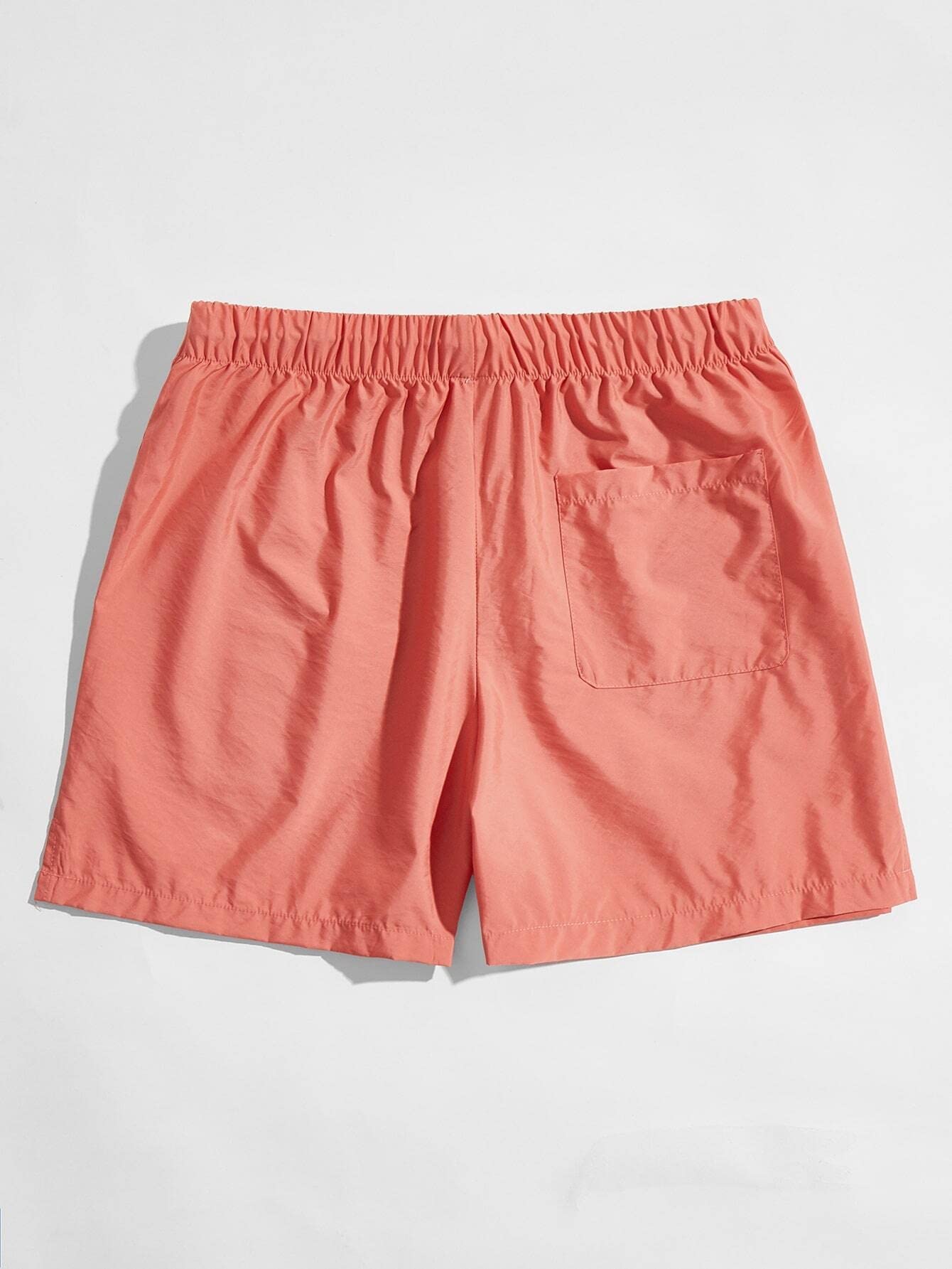 HDZWW Men's Casual Shorts 2-Pack with Drawstring Waist - Breathable Summer Beach Shorts for Swimming, Gym & Outdoor Activities (Multicolor, Size M)
