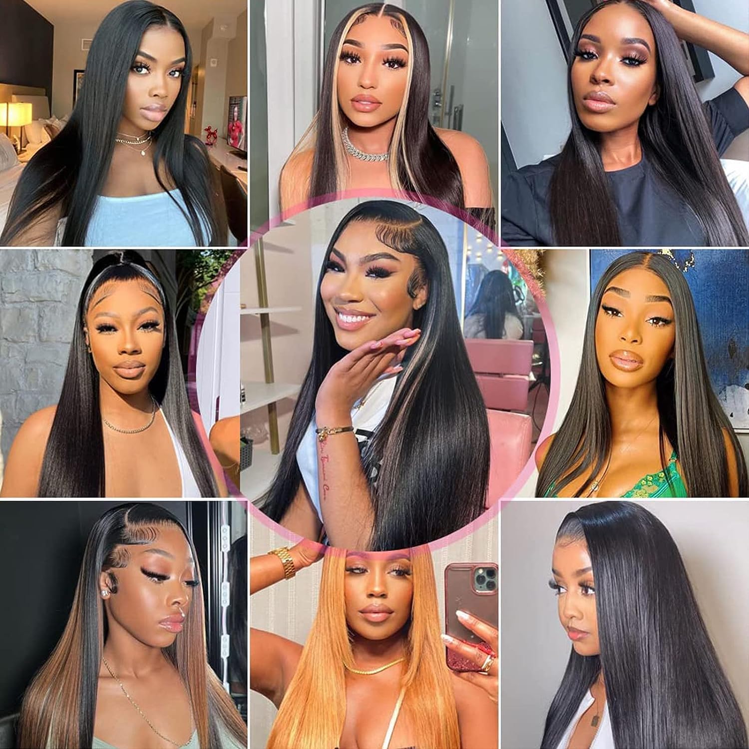 10A Grade Brazilian Straight Human Hair Bundles - 12 14 16 Inch 3-Pack 100% Unprocessed Virgin Remy Hair Weave Extensions (1B Natural Black) for Salon Quality Styling & Everyday Wear