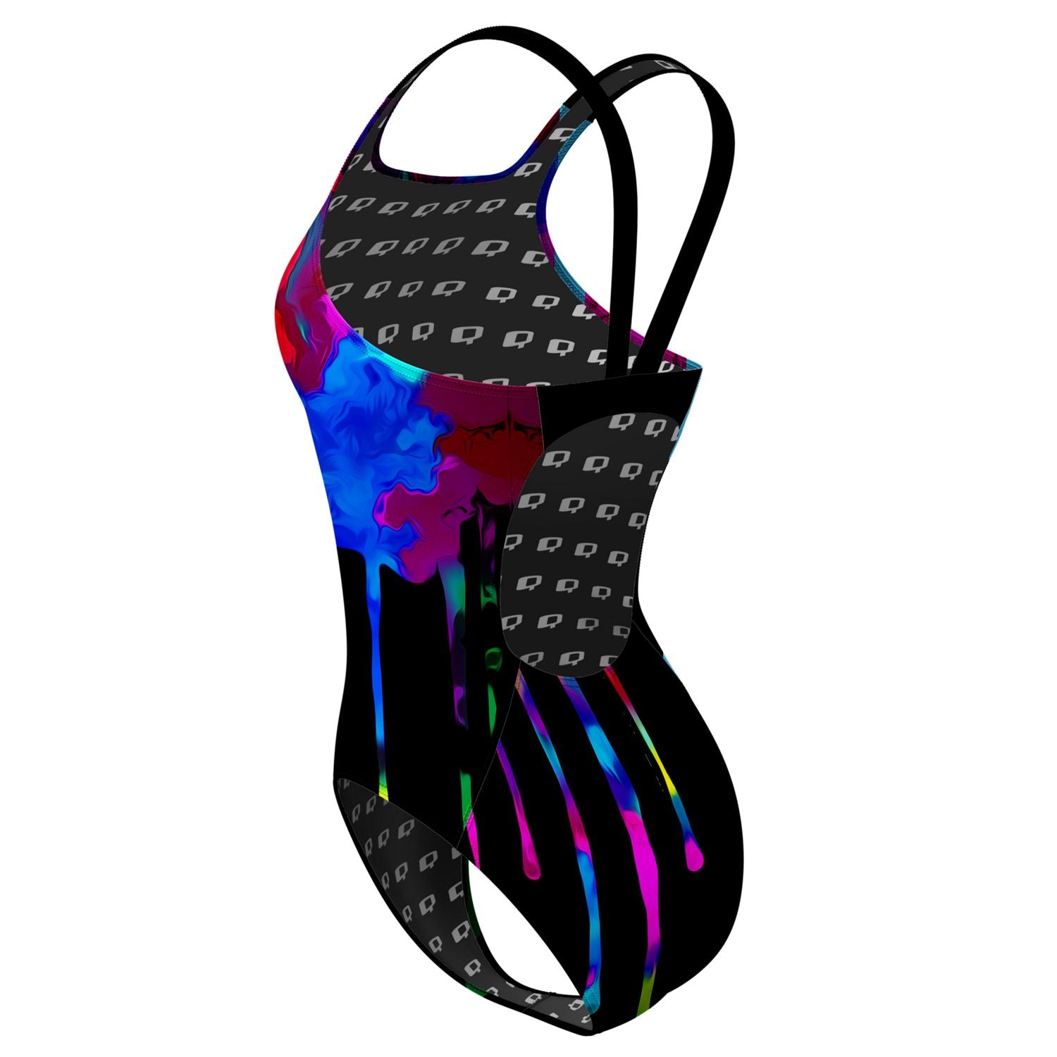Unicorn Sneeze Classic Strap Swimsuit for Women - Trendy One Piece Bathing Suit with Adjustable Straps | Perfect for Beach Vacation, Pool Party & Summer Getaway