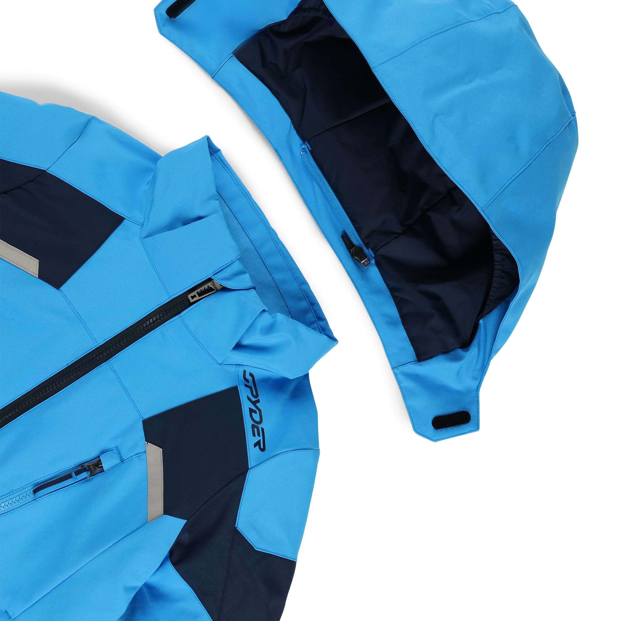 Spyder Boys Insulated Ski Jacket - Warm Winter Snow Jacket for Kids