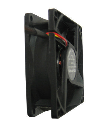 Coolerguys 80mm x 80mm x 25mm Quiet Medium Speed Dual Ball Bearing Fan - CG08025M12B2 - 3 Year Warranty - Perfect for PC Cooling, Gaming Rigs & Computer Case Ventilation