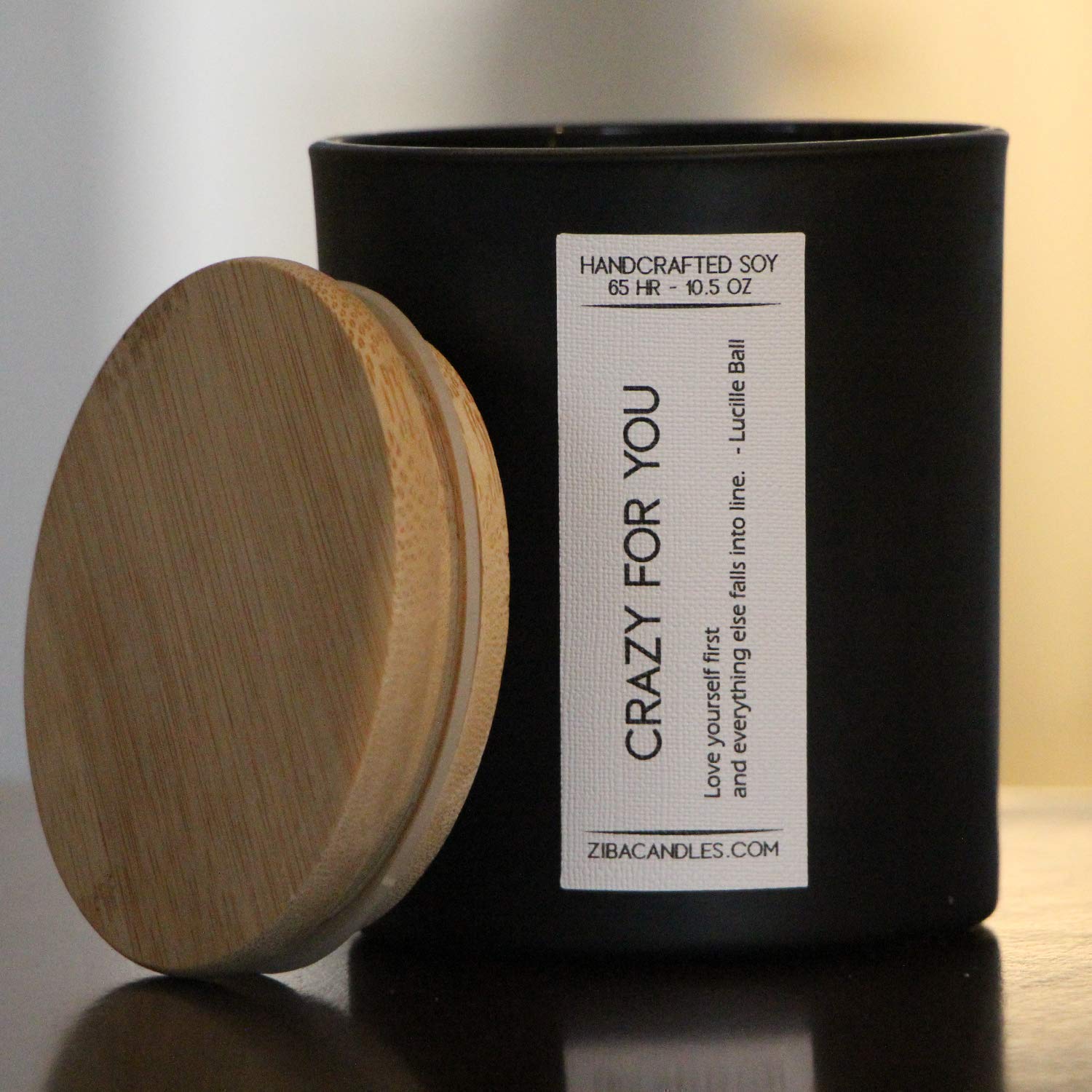 Ziba Candles - Crazy for You Men's Cologne - Saffron, Black Currant, Anise & Amber Scent with Patchouli, Cedar & Vanilla Notes | Premium Masculine Fragrance for Date Nights, Gifts & Everyday Confidence Boost