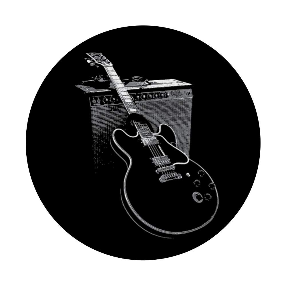 Vintage Blues Guitar & Amp PopSockets Phone Grip Stand - Perfect Gift for Guitarists & Music Lovers - Use for Phones, Tablets, Music Studio & Concerts