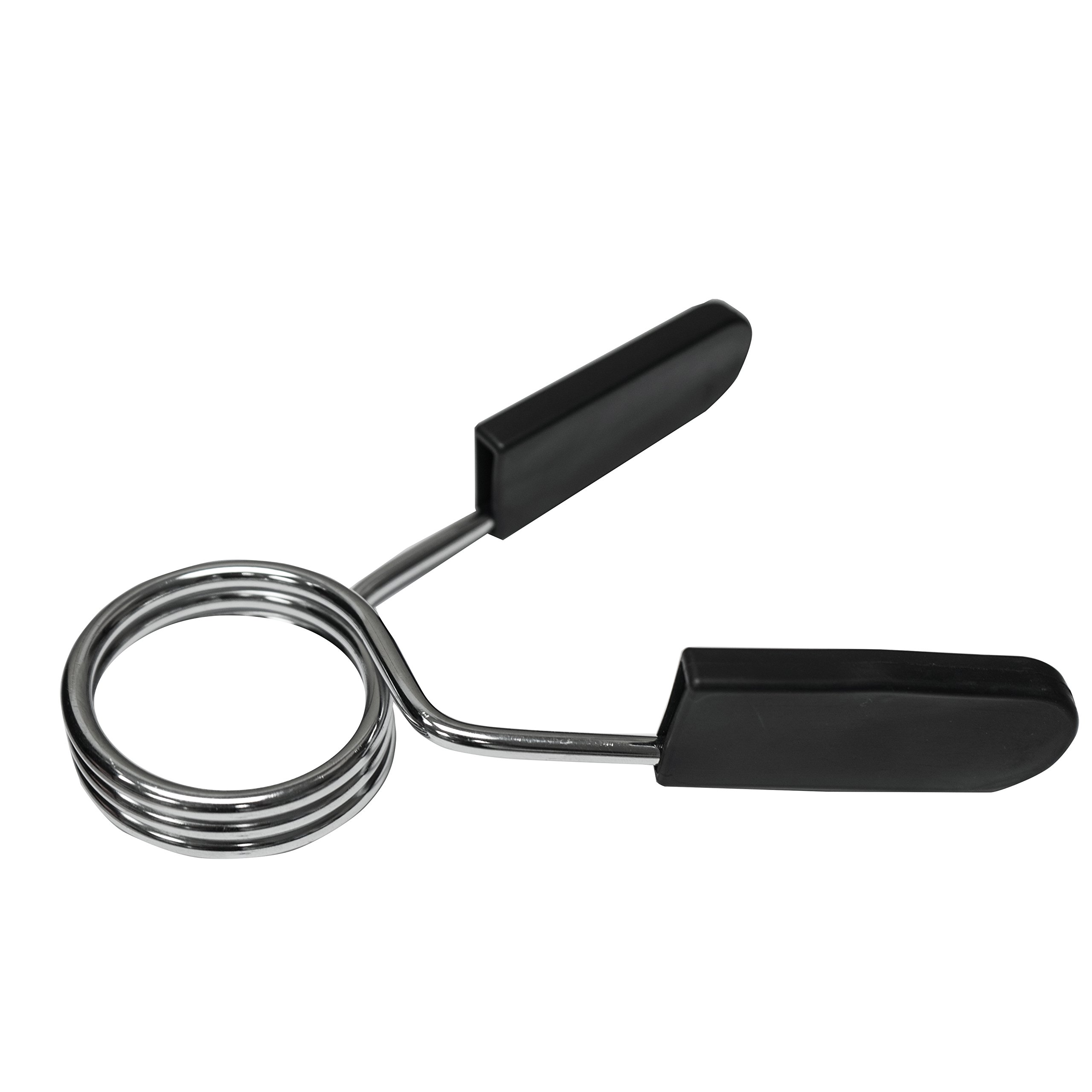 Olympic Barbell Clips for Weight Lifting - 2 Inch Spring Clamps for Gym & Home Workouts