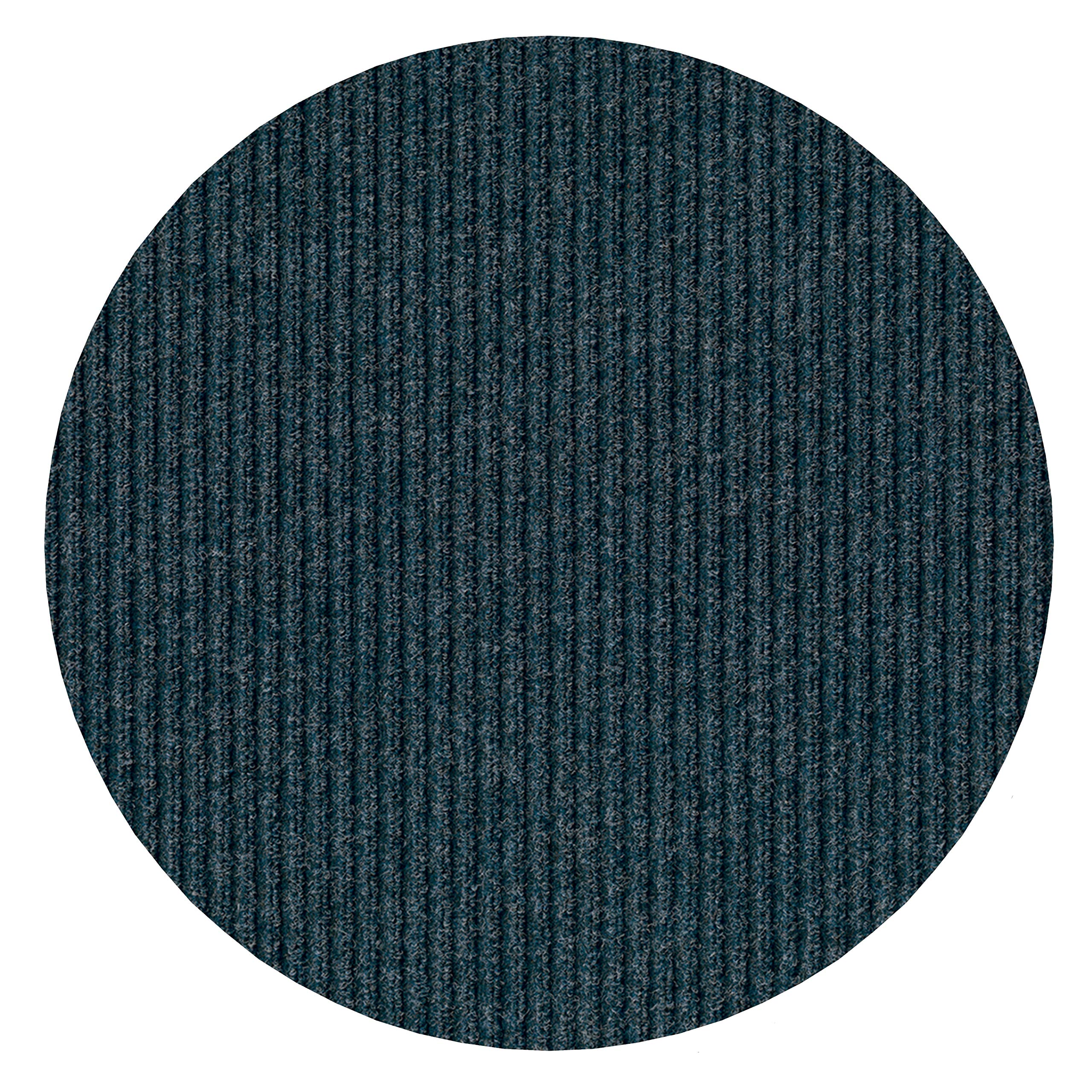 KOECKRITZ 9' Round Indoor Outdoor Area Rug with Non-Slip Rubber Backing - 1/4