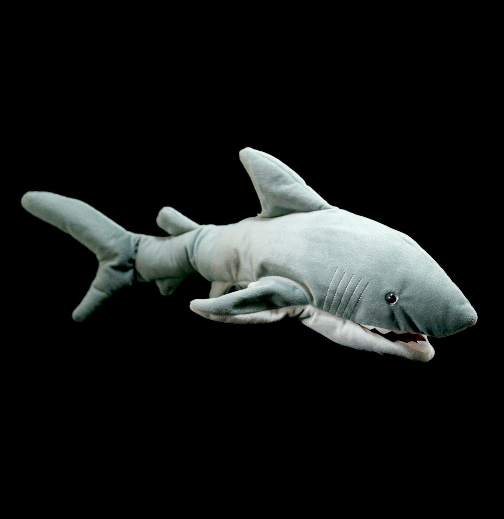 Fun Shark Hand Puppet - Soft Plush Toy for Kids, Storytelling & Role Play - Perfect for Classroom, Birthday Parties & Interactive Play
