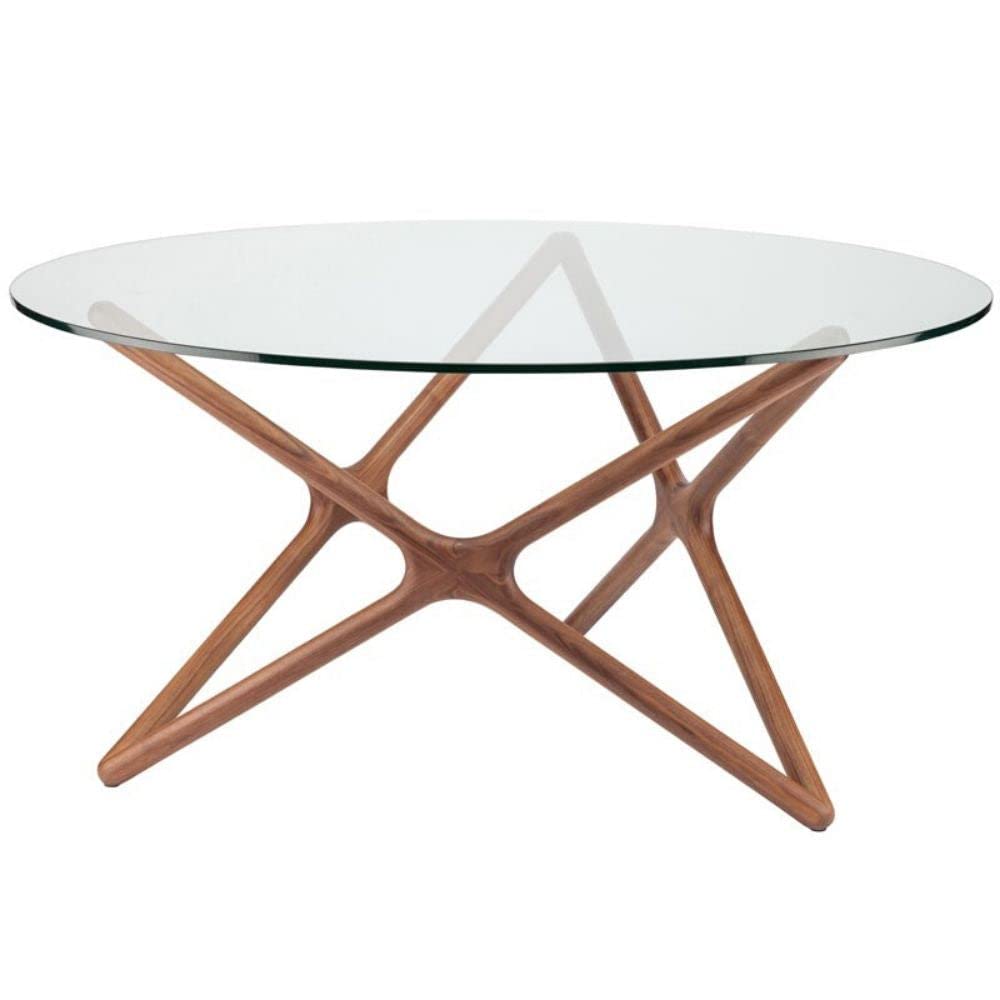 40 Inch Clear Round Glass Table Top by Fab Glass & Mirror – Perfect for Dining, Living Room, and Office Decor
