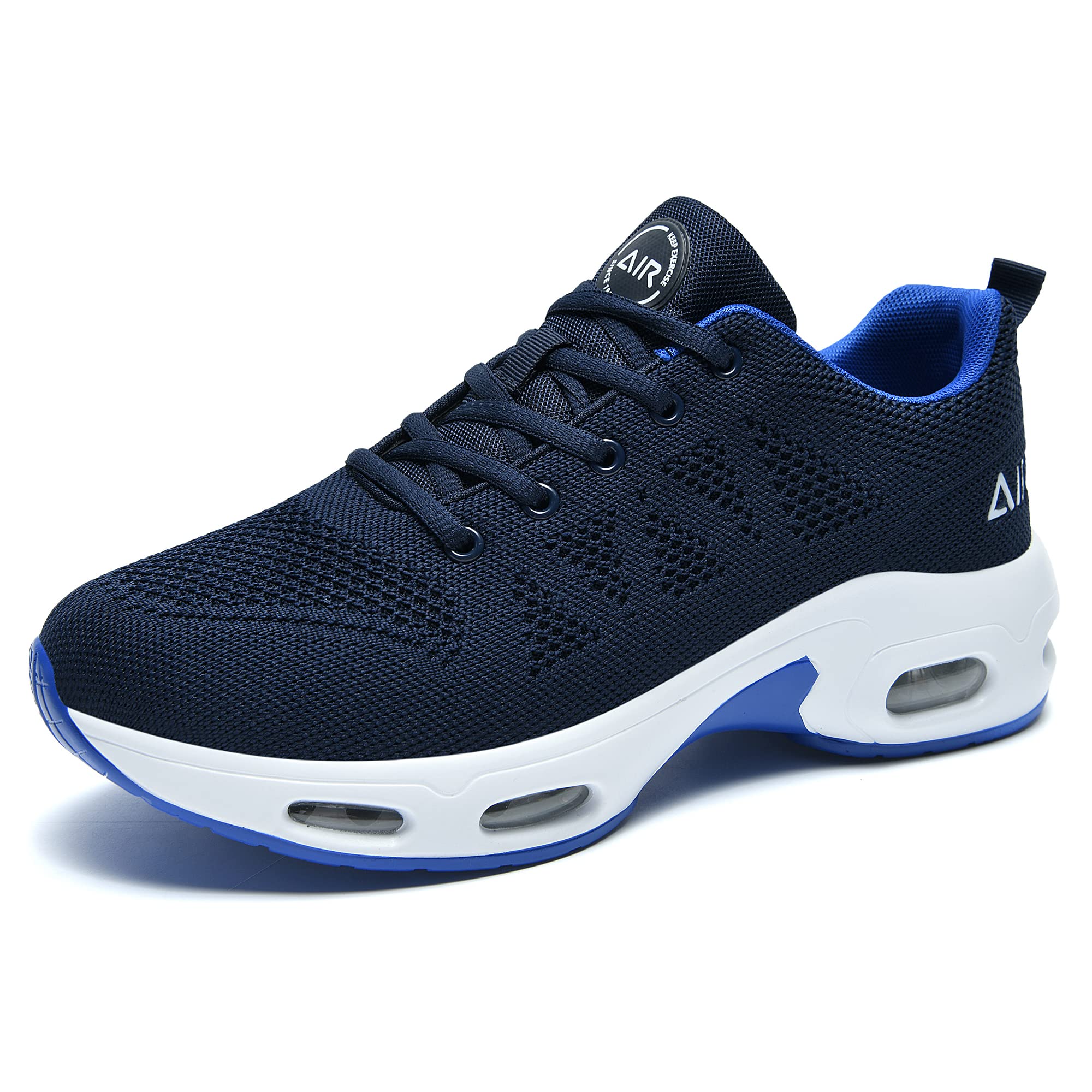 Men's Lightweight Breathable Knit Running Shoes - Athletic Tennis Jogging Gym Sneakers for Walking - US Size 7-12.5 - Perfect for Workouts, Casual Wear & Daily Activities