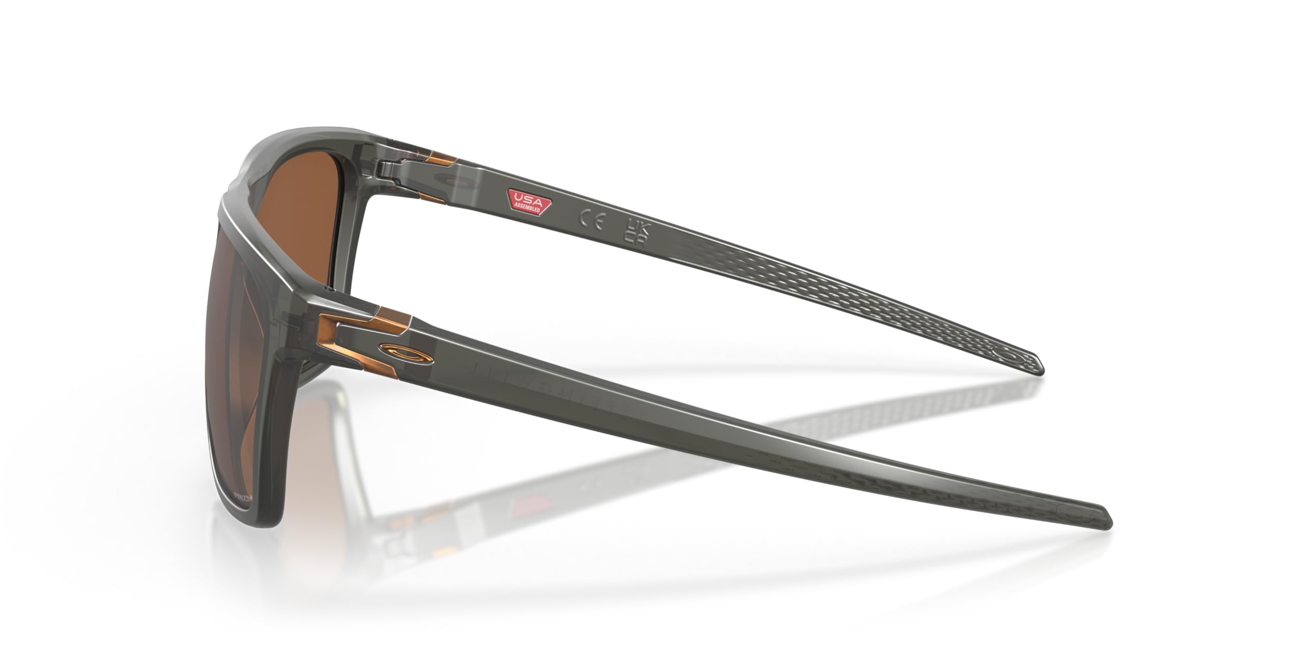 Oakley Men's Oo9100 Leffingwell Rectangular Sunglasses - Polarized UV Protection for Outdoor Sports & Driving